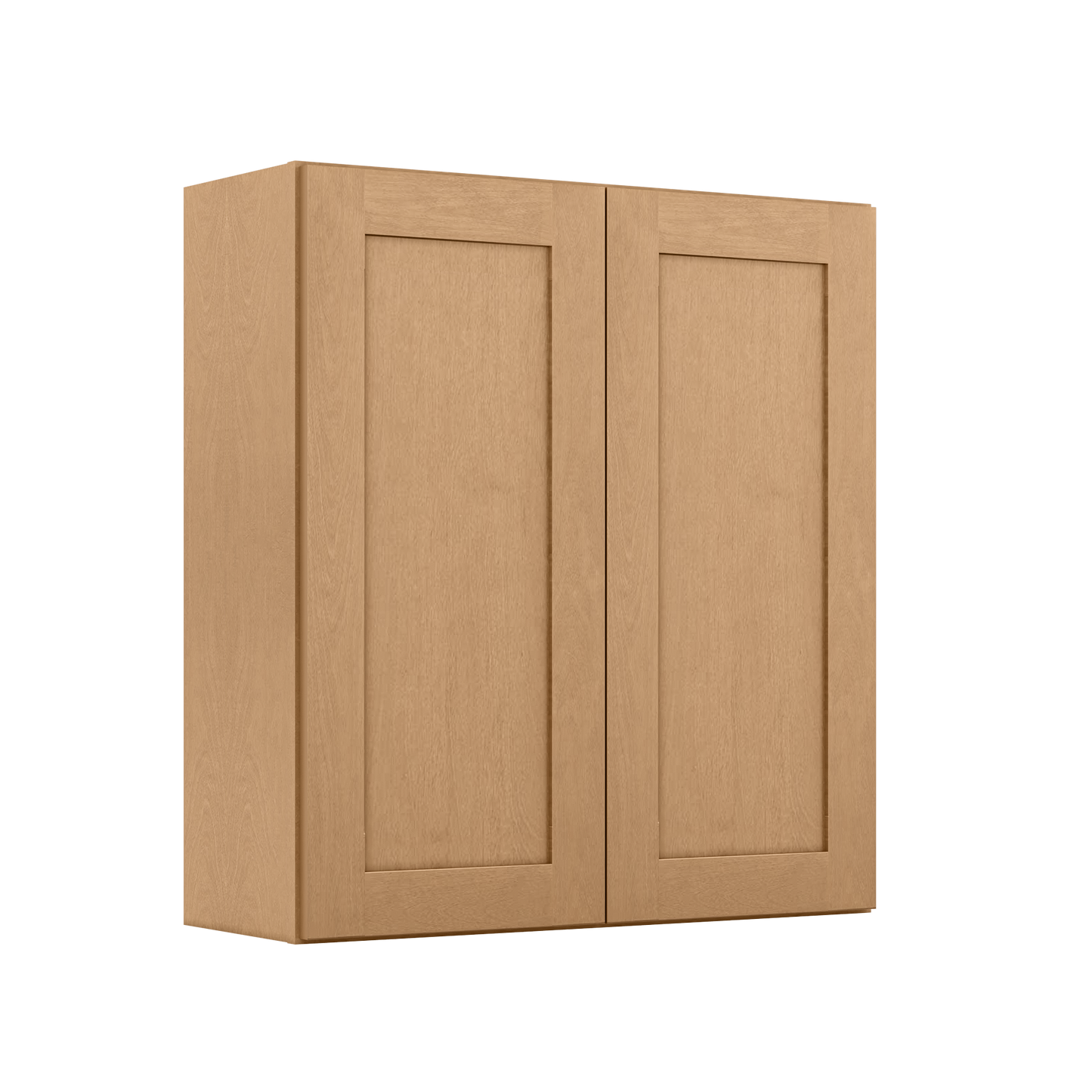 Wall Kitchen Cabinet W3336 Shaker Toffee LessCare 33 in. width 36 in. height 12 in. depth