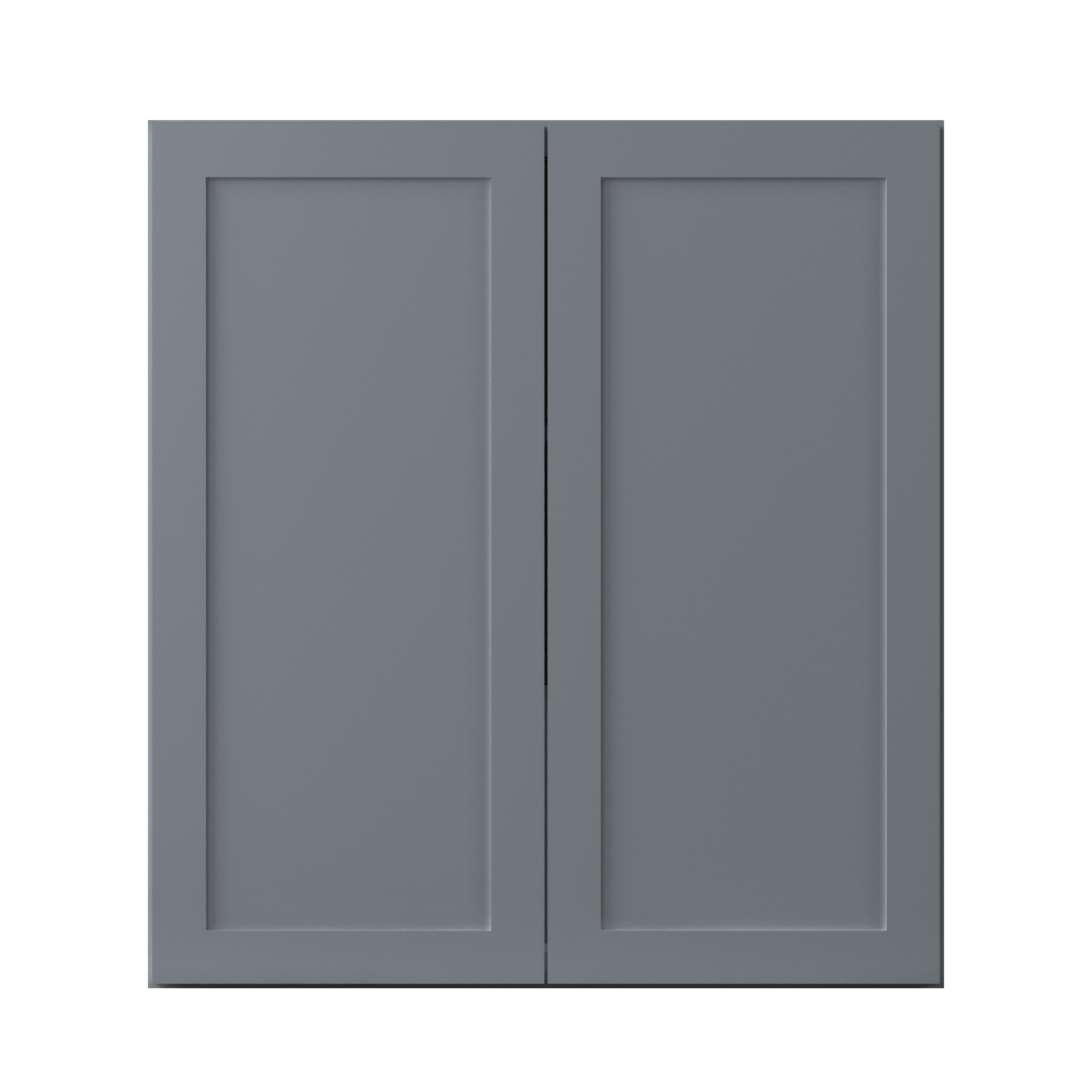 Wall Kitchen Cabinet W3336 Colonial Gray LessCare 33 in. width 36 in. height 12 in. depth