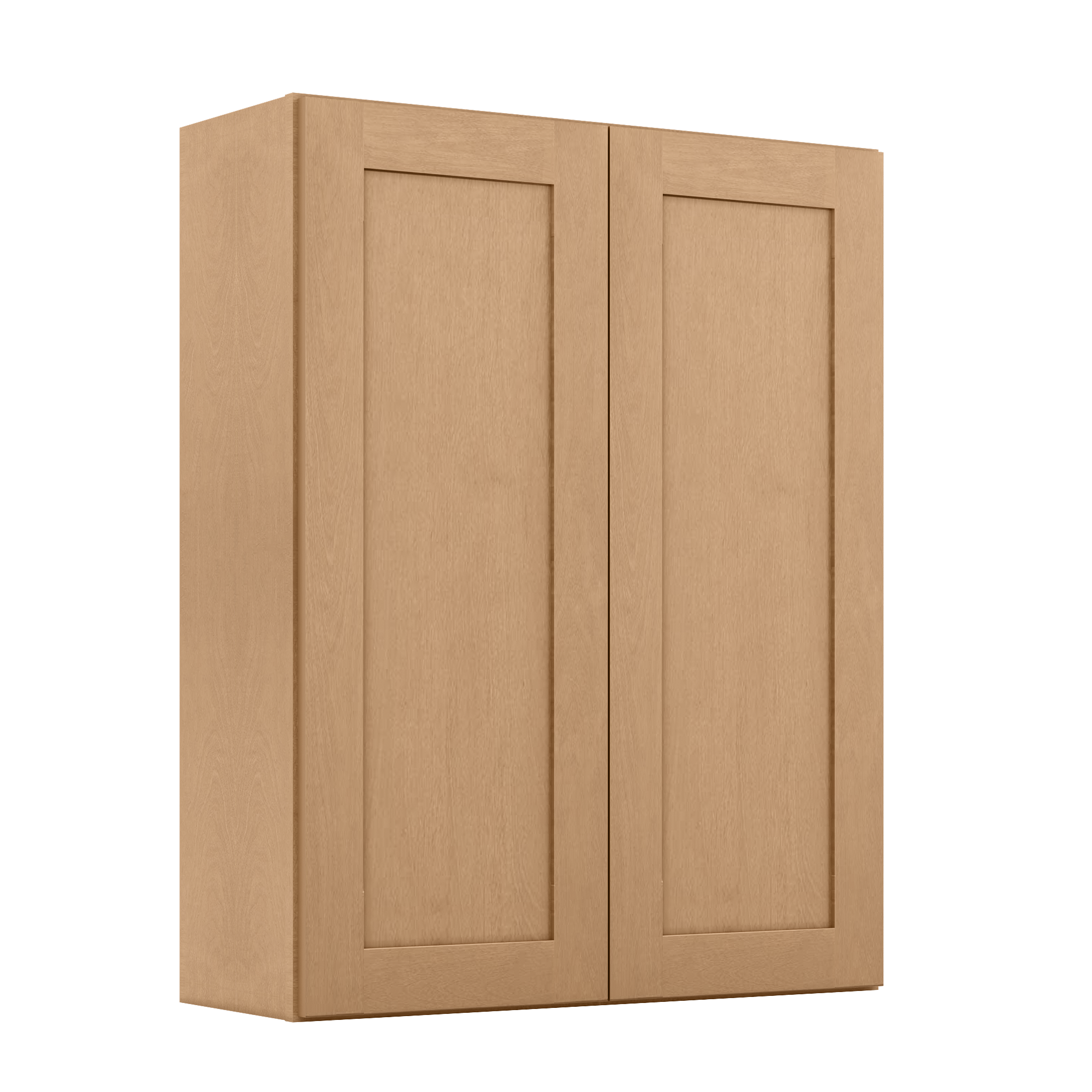 Wall Kitchen Cabinet W3342 Shaker Toffee LessCare 33 in. width 42 in. height 12 in. depth