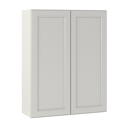 Wall Kitchen Cabinet W3342 Milan Pearl 33 in. width 42 in. height 12 in. depth