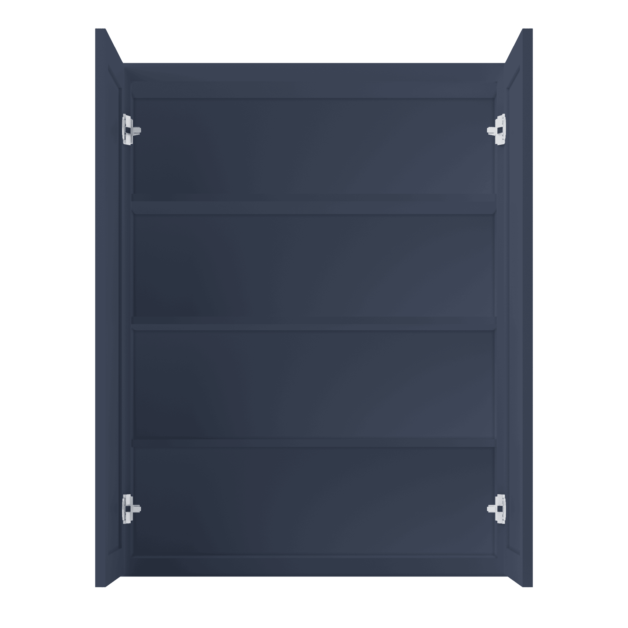 Wall Kitchen Cabinet W3342 Danbury Blue LessCare 33 in. width 42 in. height 12 in. depth