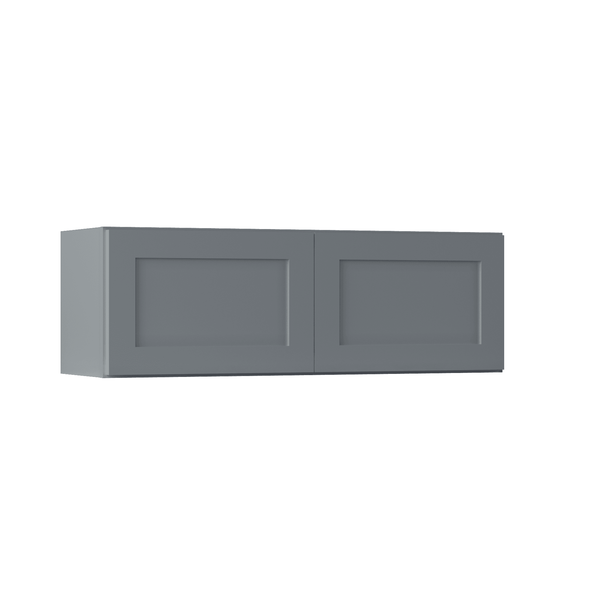 Wall Kitchen Cabinet W3612 Colonial Gray LessCare 36 in. width 12 in. height 12 in. depth