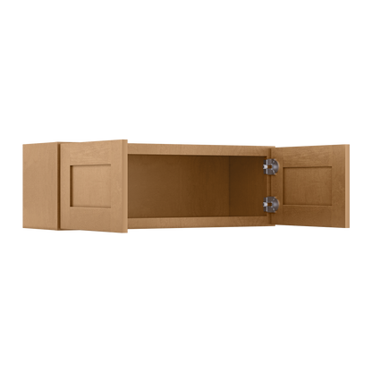 36”W x 12”H x 24”D Wall Kitchen Cabinet - Shaker Toffee