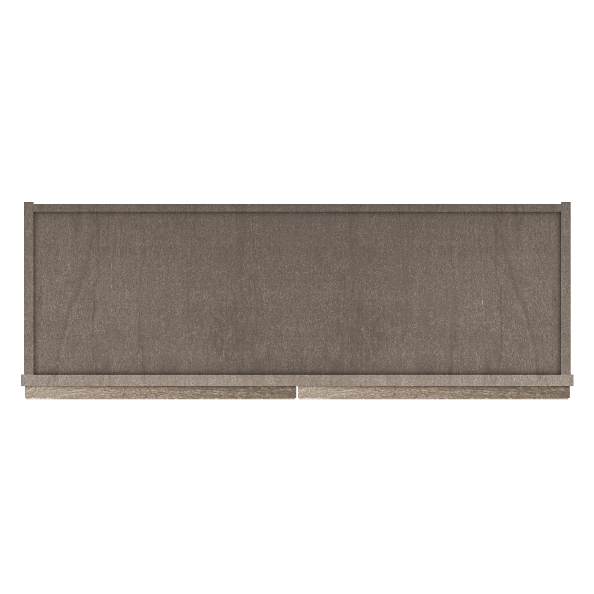 Wall Kitchen Cabinet W3612 Milan Slate 36 in. width 12 in. height 12 in. depth