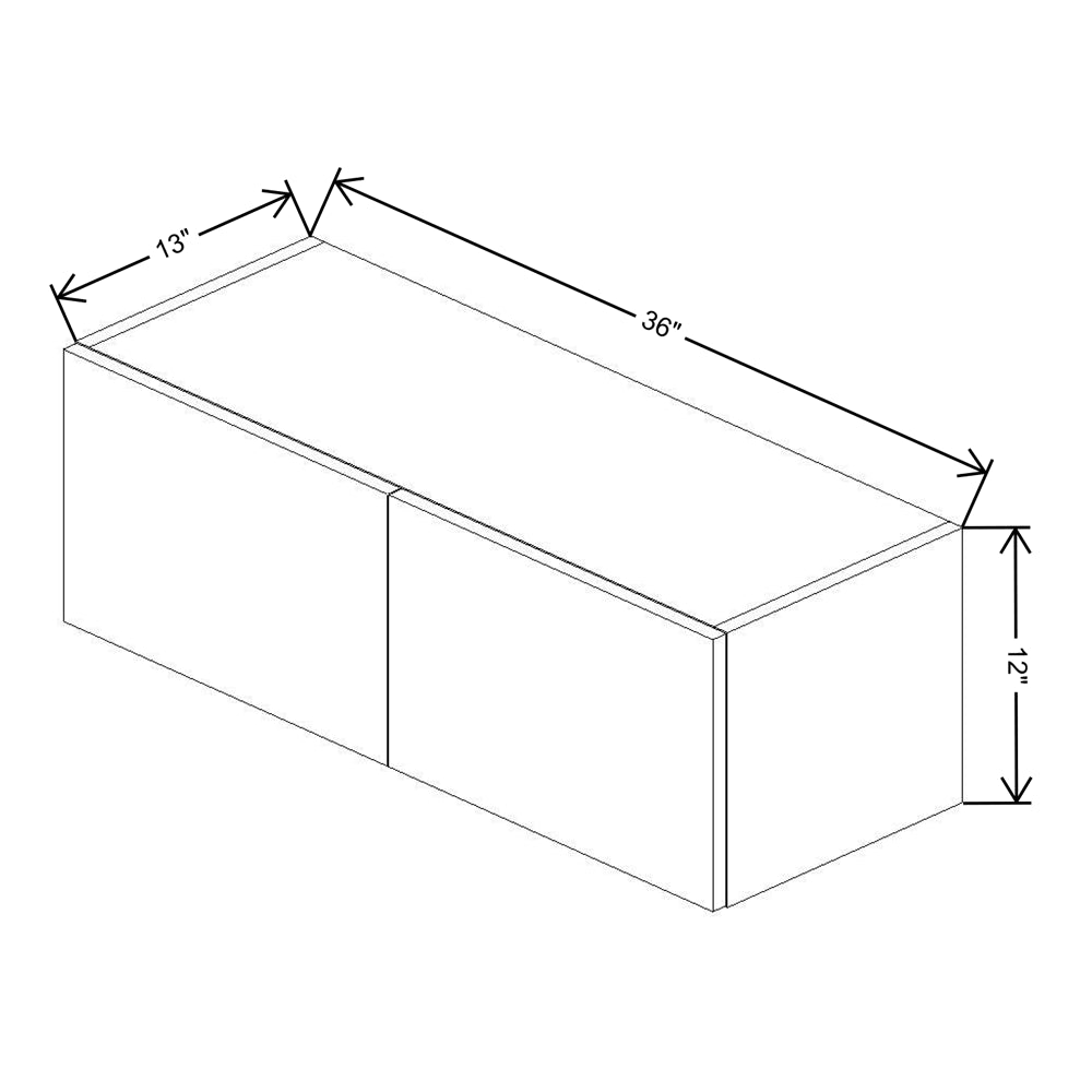 Fabuwood Illume Catalina Nocce 3 12" High Wall