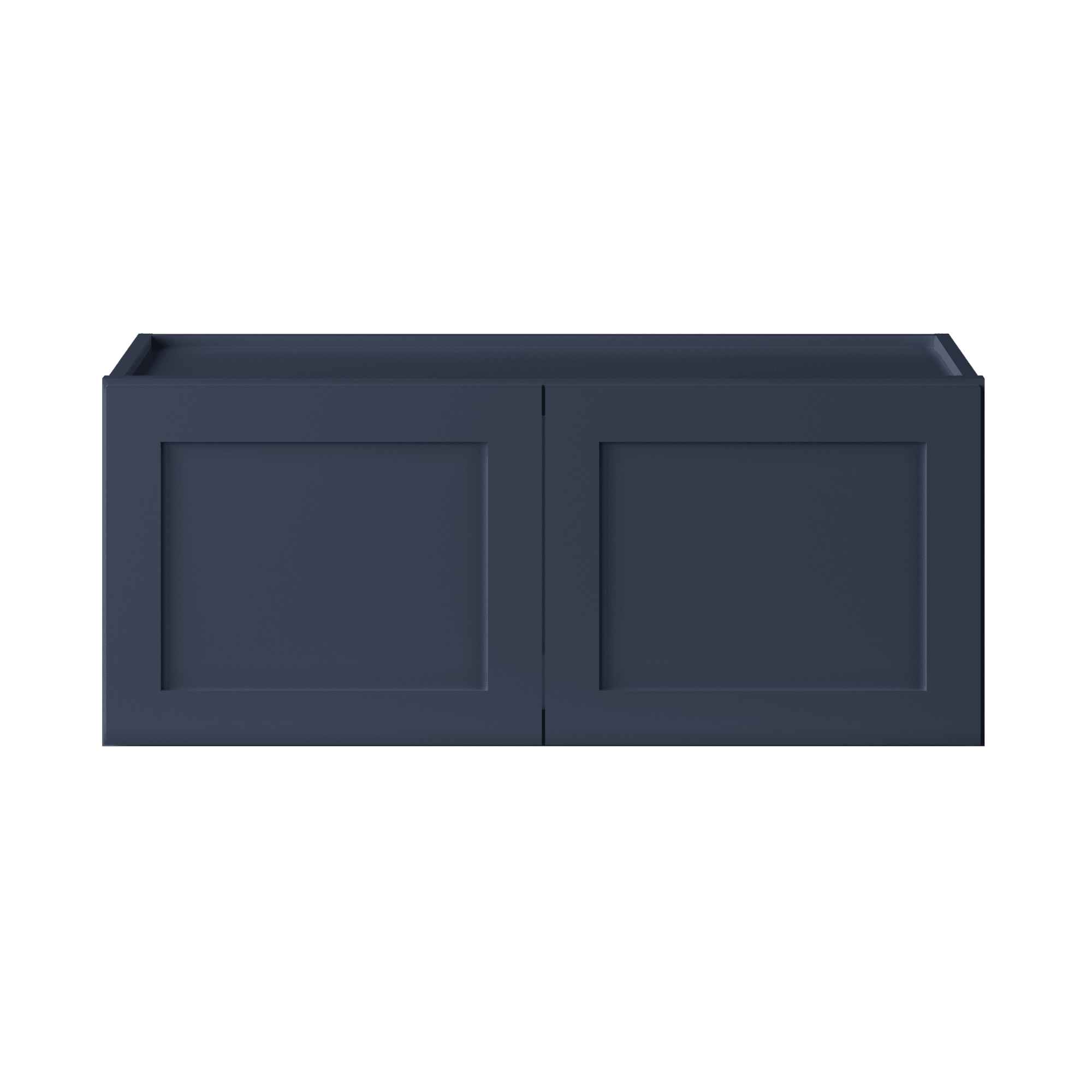 Wall Kitchen Cabinet W3615 Danbury Blue LessCare 36 in. width 15 in. height 12 in. depth