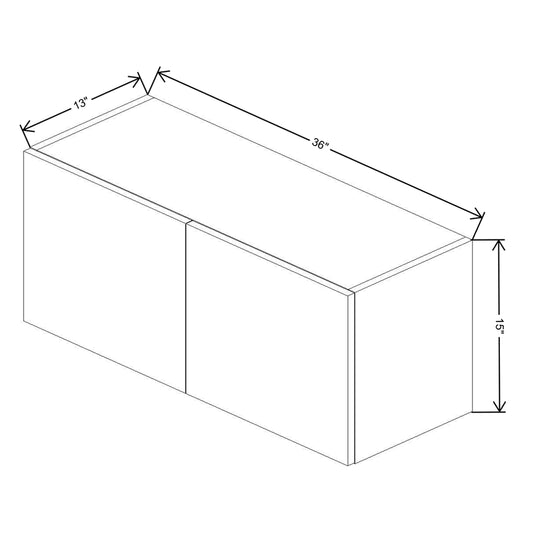 Fabuwood Illume Tuscany Olmo 3  15" High Wall