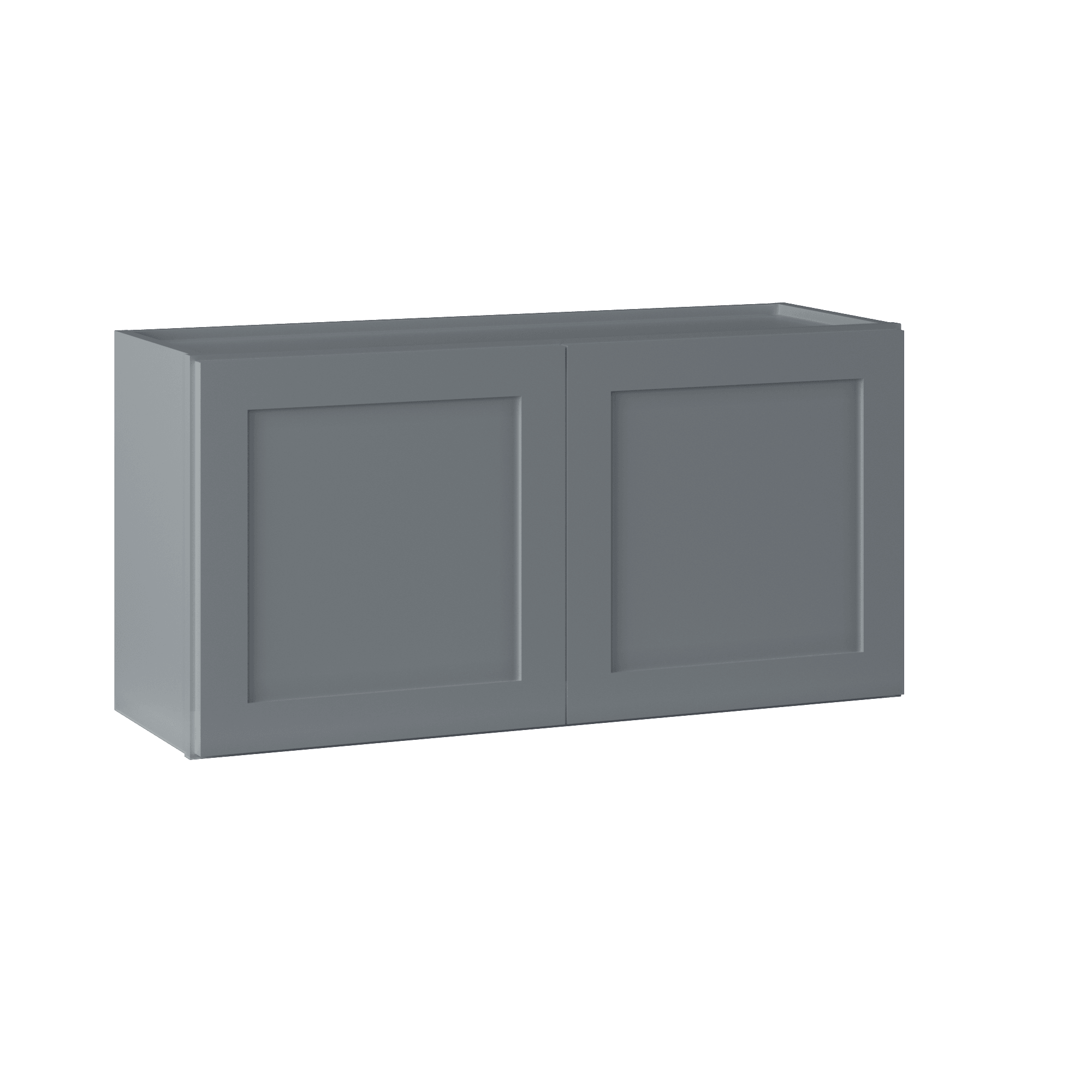 Wall Kitchen Cabinet W3618 Colonial Gray LessCare 36 in. width 18 in. height 12 in. depth