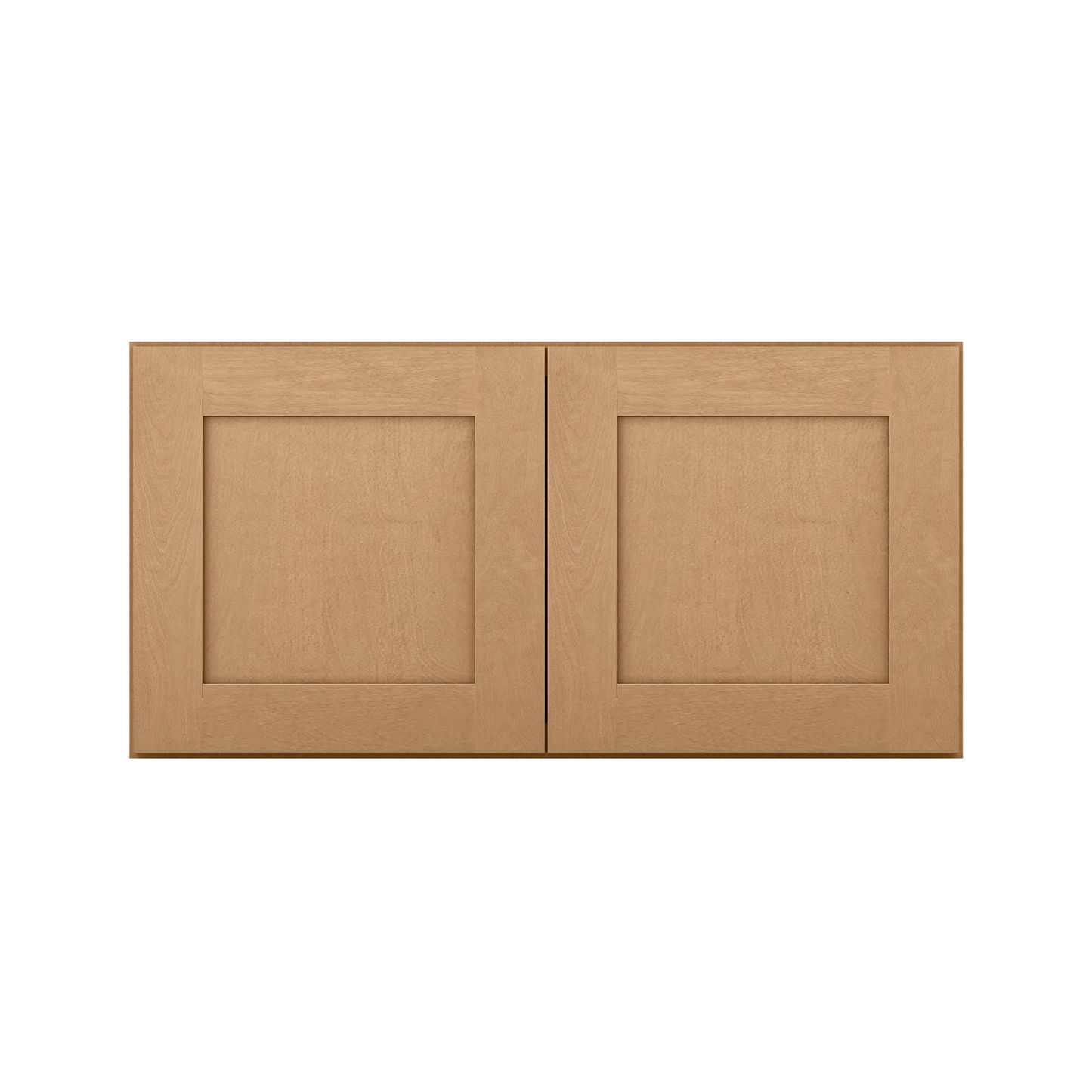 Wall Kitchen Cabinet W3618 Shaker Toffee LessCare 36 in. width 18 in. height 12 in. depth