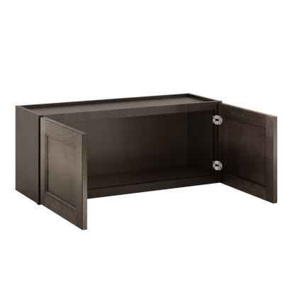 Wall Kitchen Cabinet W3618 Milan Slate 36 in. width 18 in. height 12 in. depth