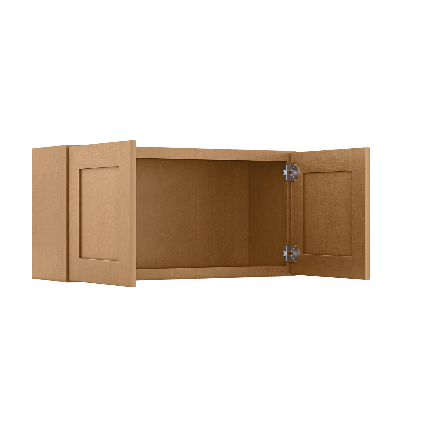 Wall Kitchen Cabinet W3618 Shaker Toffee LessCare 36 in. width 18 in. height 12 in. depth