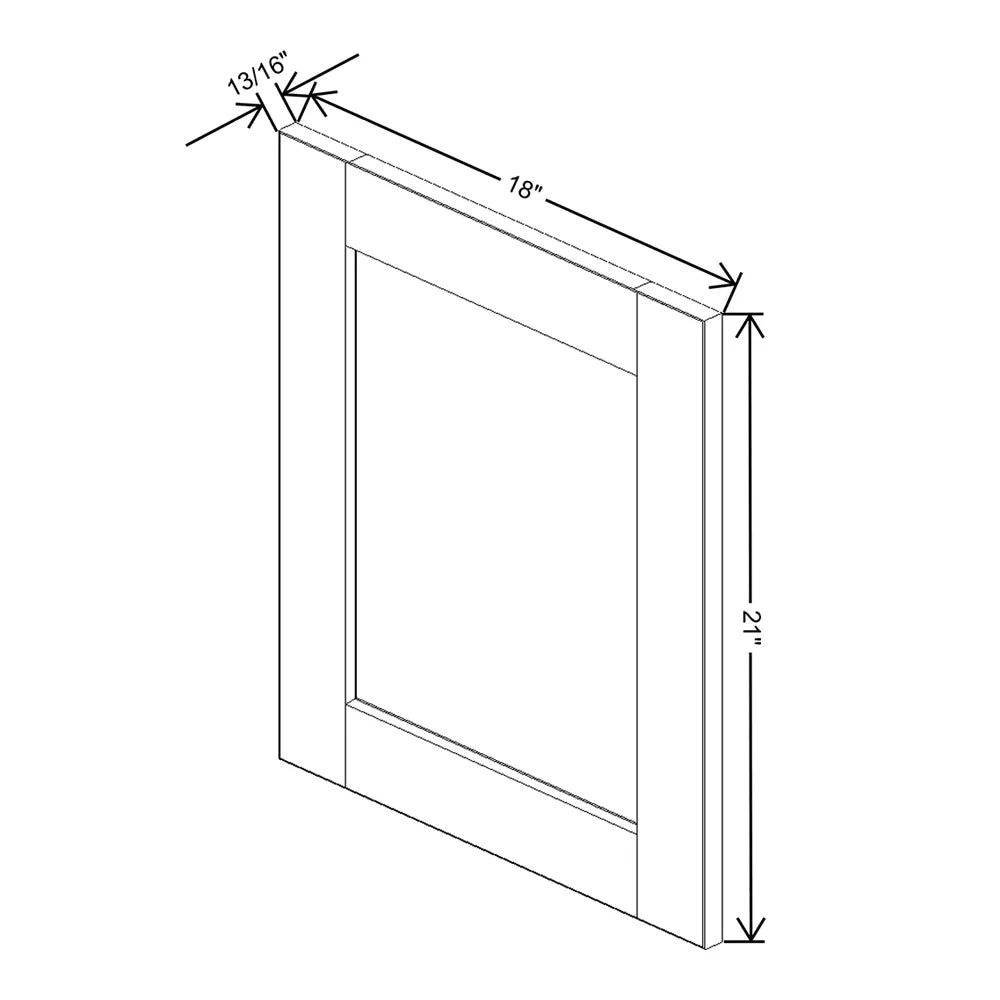 J&K Pure B5 Dummy Door Panel 18" W x 21" H