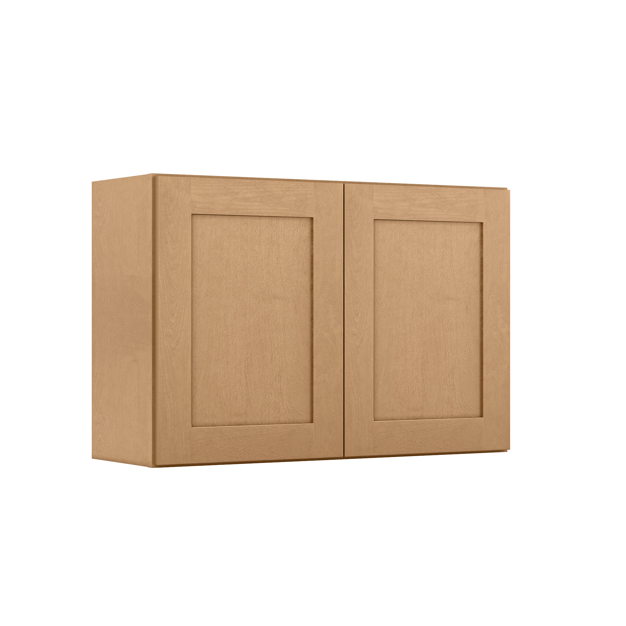 Wall Kitchen Cabinet W3624 Shaker Toffee LessCare 36 in. width 24 in. height 12 in. depth