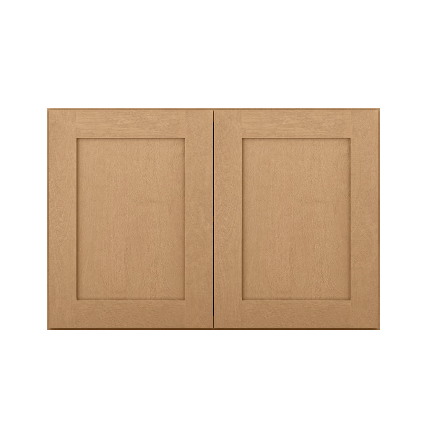 Wall Kitchen Cabinet W3624 Shaker Toffee LessCare 36 in. width 24 in. height 12 in. depth