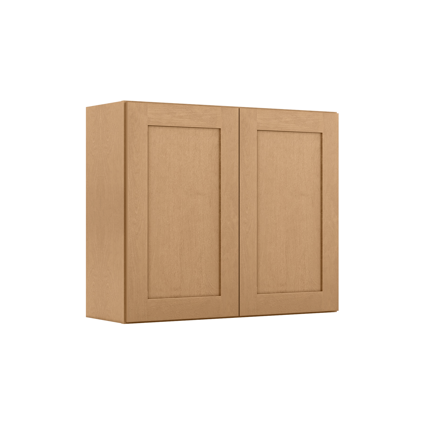 Wall Kitchen Cabinet W3630 Shaker Toffee LessCare 36 in. width 30 in. height 12 in. depth