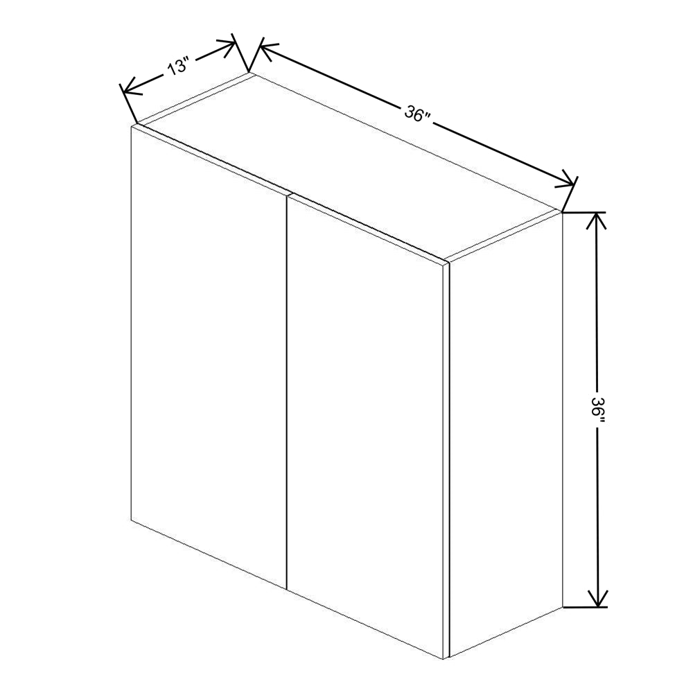 Fabuwood Illume Tuscany Muratti 4 36" High Wall