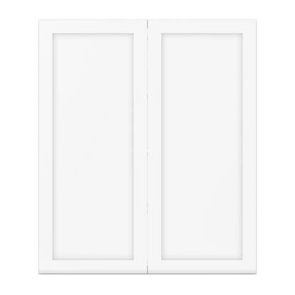 Wall Kitchen Cabinet W3642 Alpina White LessCare 36 in. width 42 in. height 12 in. depth