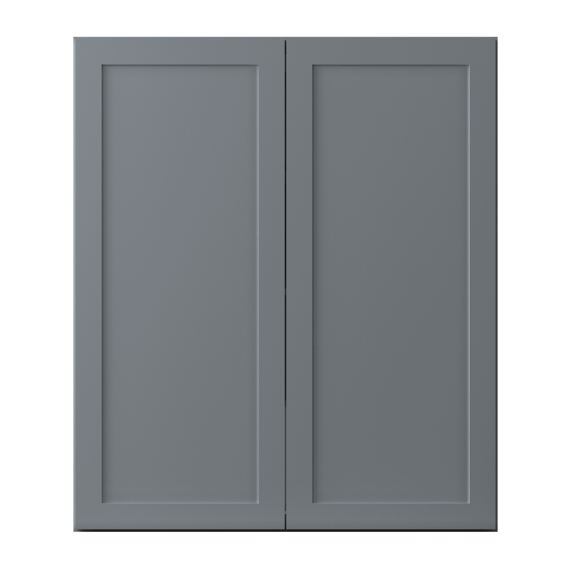 Wall Kitchen Cabinet W3642 Colonial Gray LessCare 36 in. width 42 in. height 12 in. depth