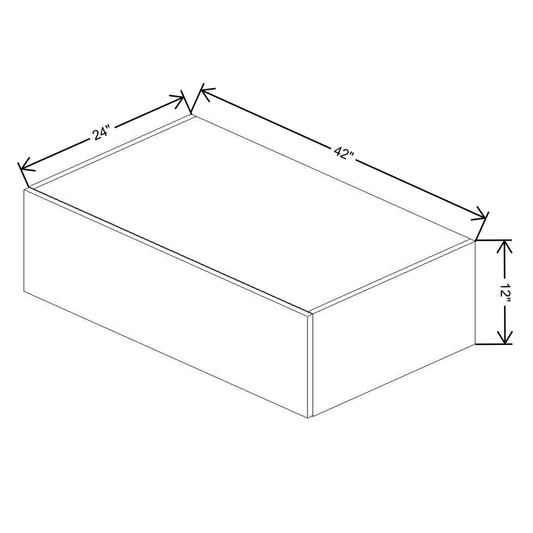 Fabuwood Illume Tuscany Nocce 3  12" High Lift Up Wall