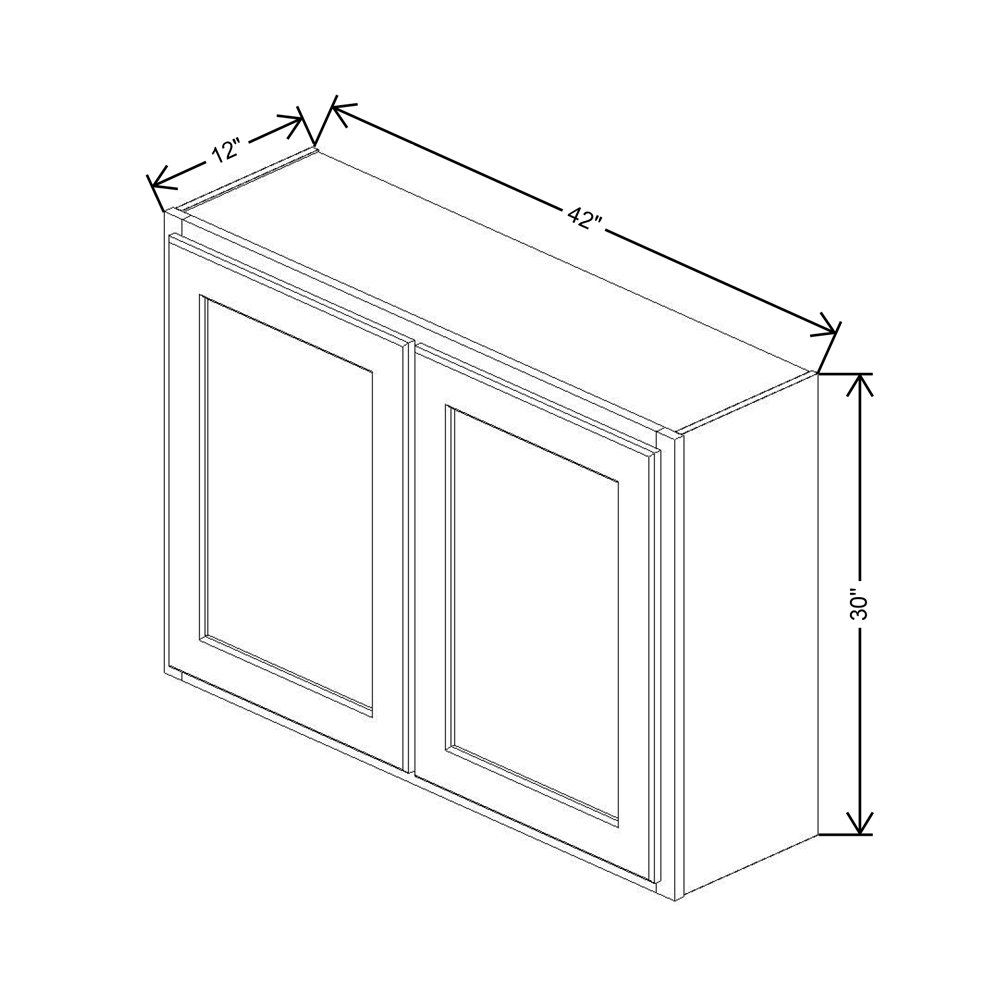 Fabuwood Quest Discovery Frost 30"H Wall {Value & Quest only}