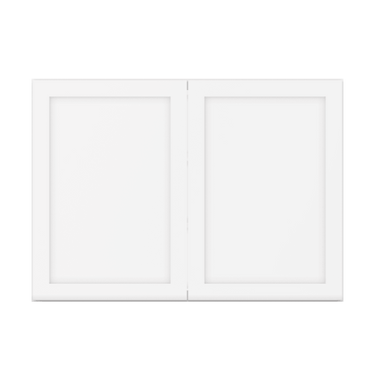 Wall Kitchen Cabinet W4230 Alpina White LessCare 42 in. width 30 in. height 12 in. depth