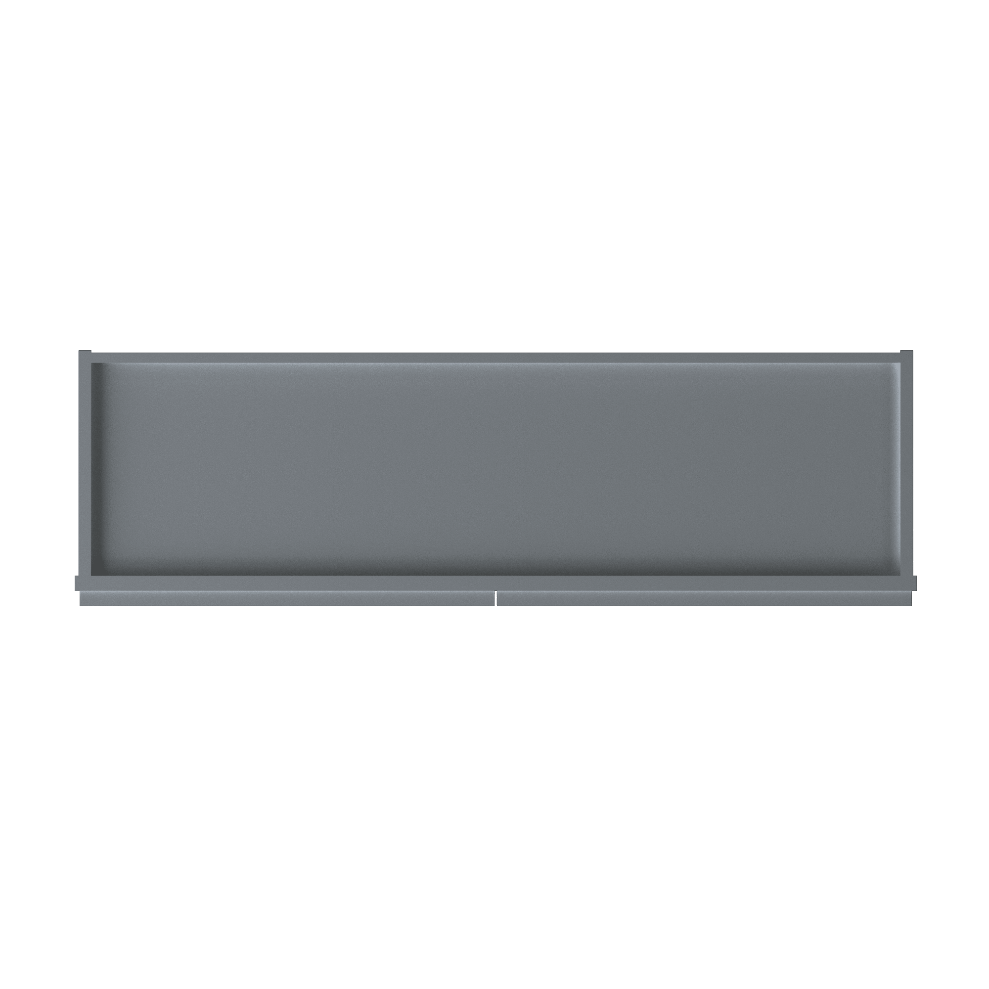 Wall Kitchen Cabinet W4230 Colonial Gray LessCare 42 in. width 30 in. height 12 in. depth