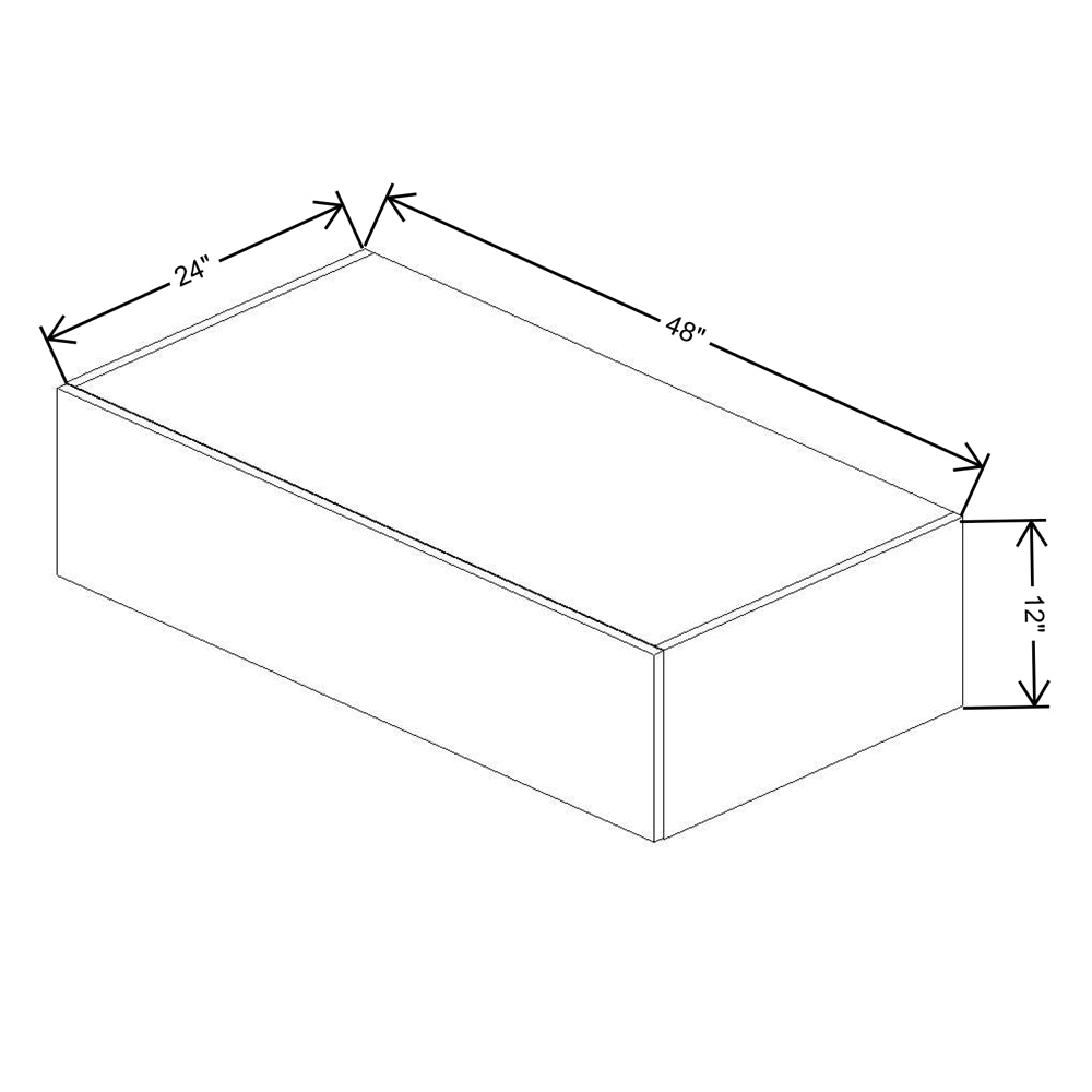 Fabuwood Illume Tuscany Muratti 1 12" High Lift Up Wall