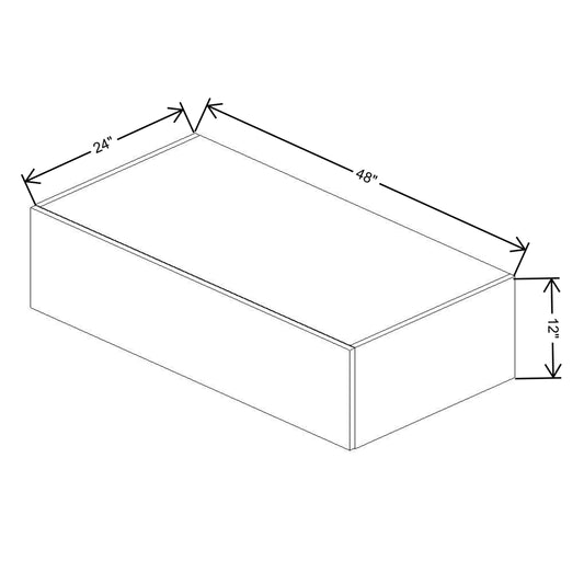 Fabuwood Illume Tuscany Muratti 1 12" High Lift Up Wall