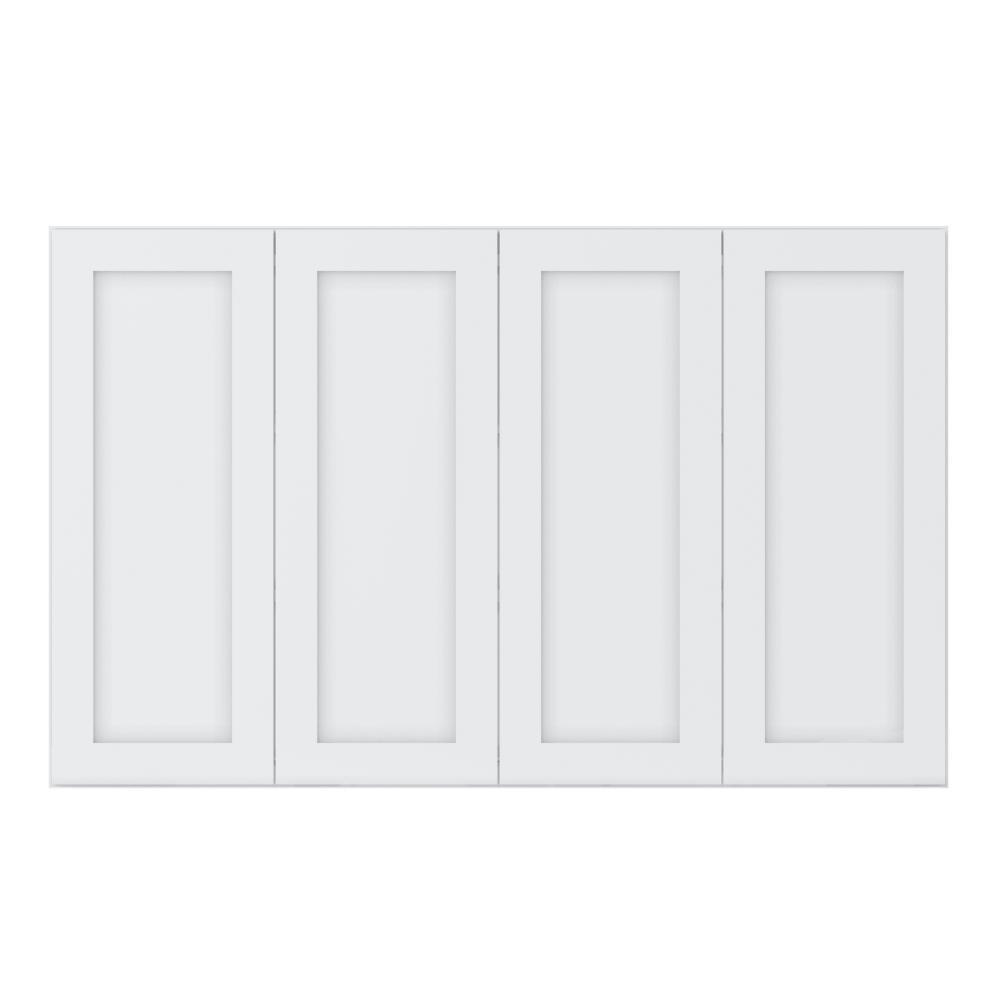 Wall Kitchen Cabinet W4830 Alpina White LessCare 48 in. width 30 in. height 12 in. depth