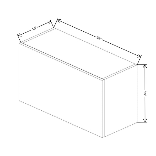 Fabuwood Illume Catalina Nocce 3 33" WidthWall Appliance