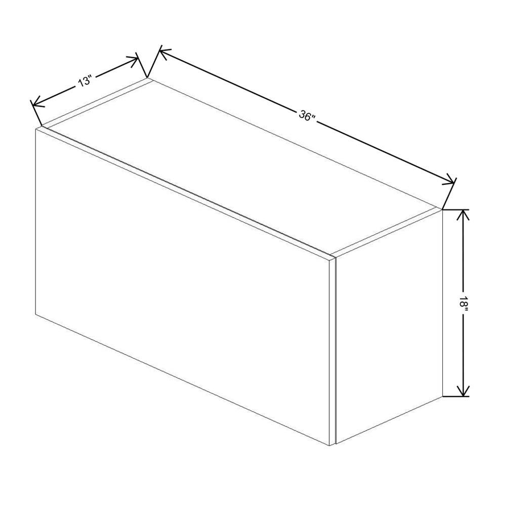 Fabuwood Illume Catalina Muratti 4 36" Width Wall Appliance