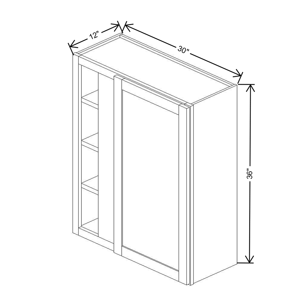 Wolf Classic Dartmouth Bayside Paint 30"W X 36"H Wall Blind