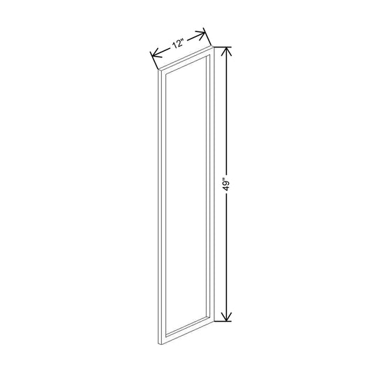 CNC Concord Park Ave Ocean 12" W X 49" H Decorative End