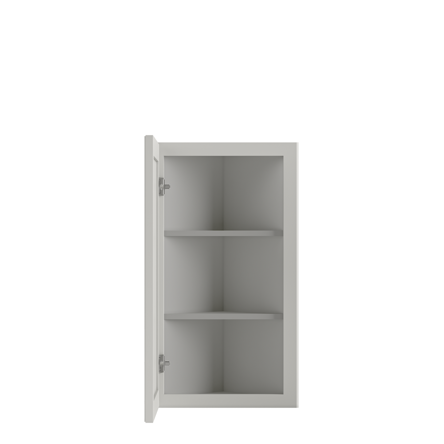 Wall End Kitchen Cabinet WEC1230 Milan Pearl 12 in. width 30 in. height 12 in. depth