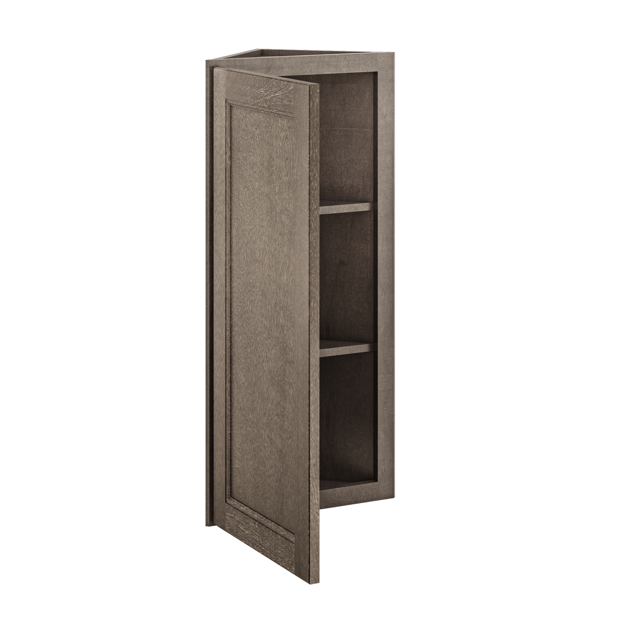 Wall End Kitchen Cabinet WEC1236 Milan Slate 12 in. width 36 in. height 12 in. depth