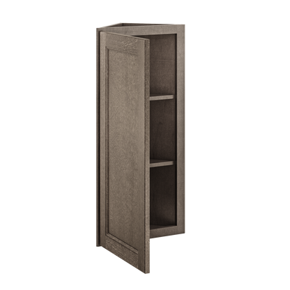 Wall End Kitchen Cabinet WEC1236 Milan Slate 12 in. width 36 in. height 12 in. depth