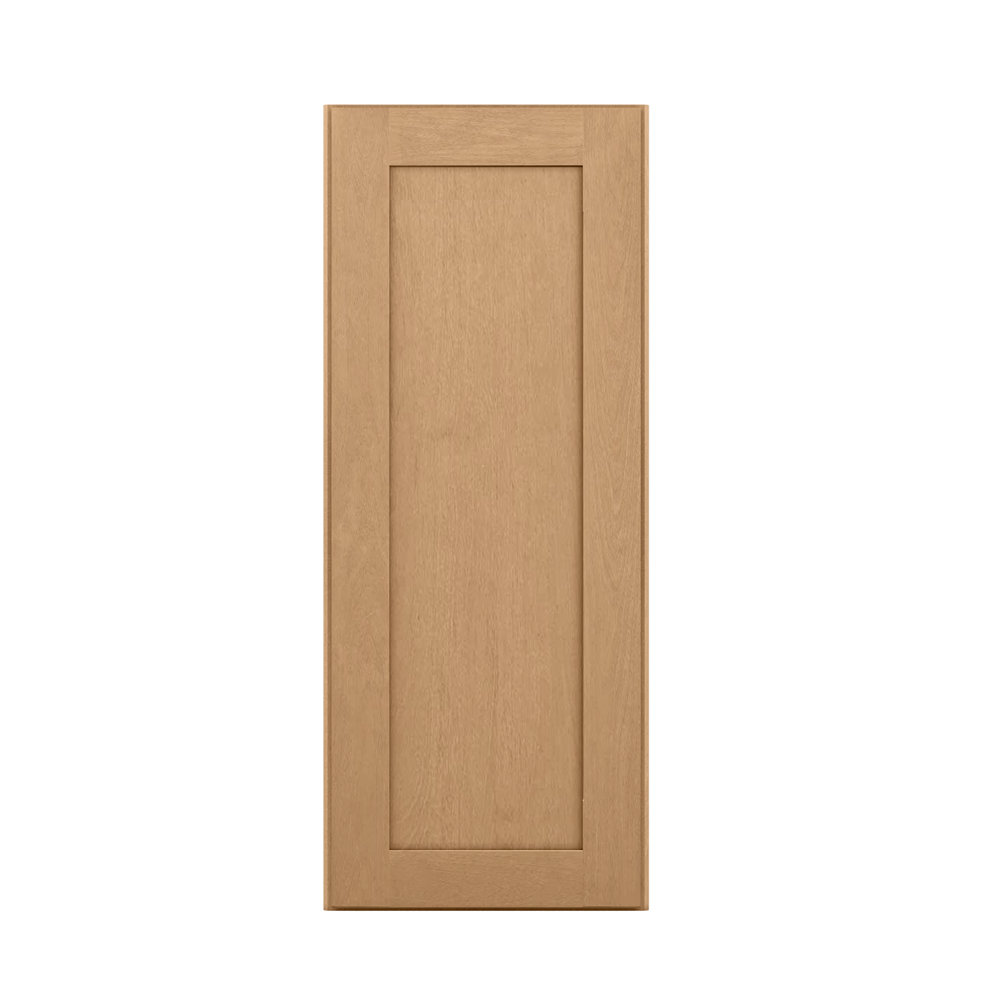 Wall End Kitchen Cabinet WEC1242 Shaker Toffee LessCare 12 in. width 42 in. height 12 in. depth