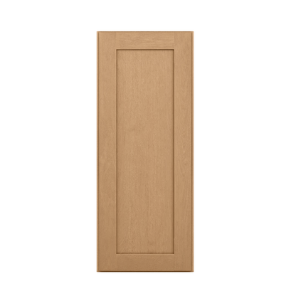 Wall End Kitchen Cabinet WEC1242 Shaker Toffee LessCare 12 in. width 42 in. height 12 in. depth