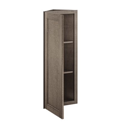 Wall End Kitchen Cabinet WEC1242 Milan Slate 12 in. width 42 in. height 12 in. depth