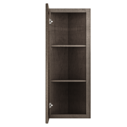 Wall End Kitchen Cabinet WEC1242 Milan Slate 12 in. width 42 in. height 12 in. depth