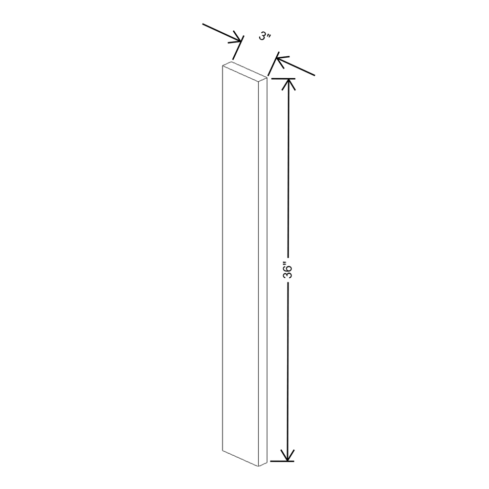 Wolf Classic Grove Terrain Stain Filler 3"W X 36"H