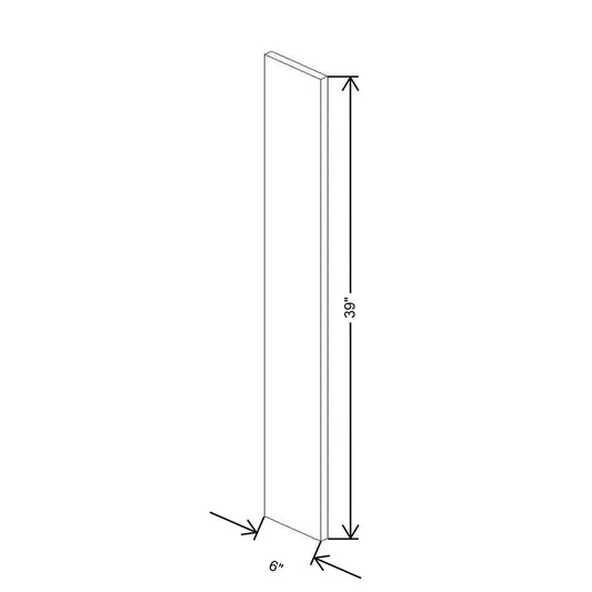 Fabuwood Allure Nexus Frost 6" W X 39" H Wall Filler