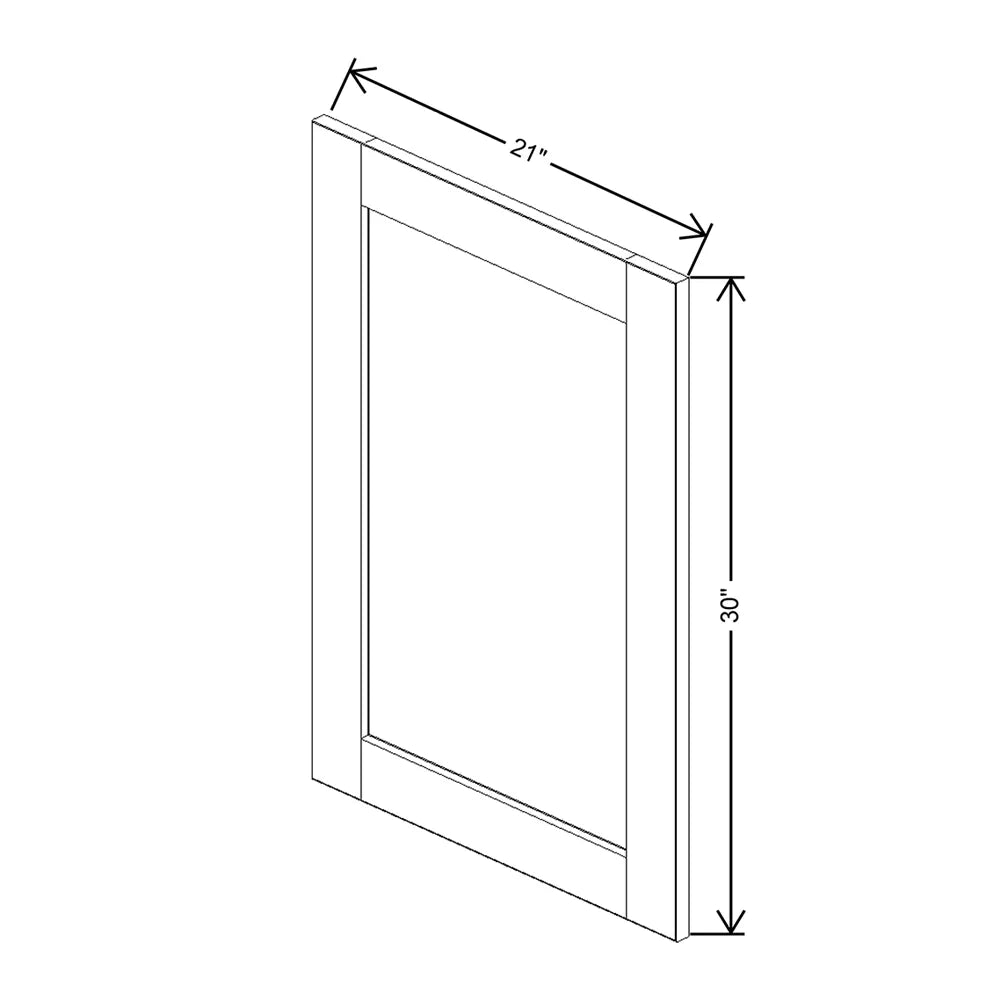 J&K Pure B5 Dummy Insert Door Panel 21" W x 30" H