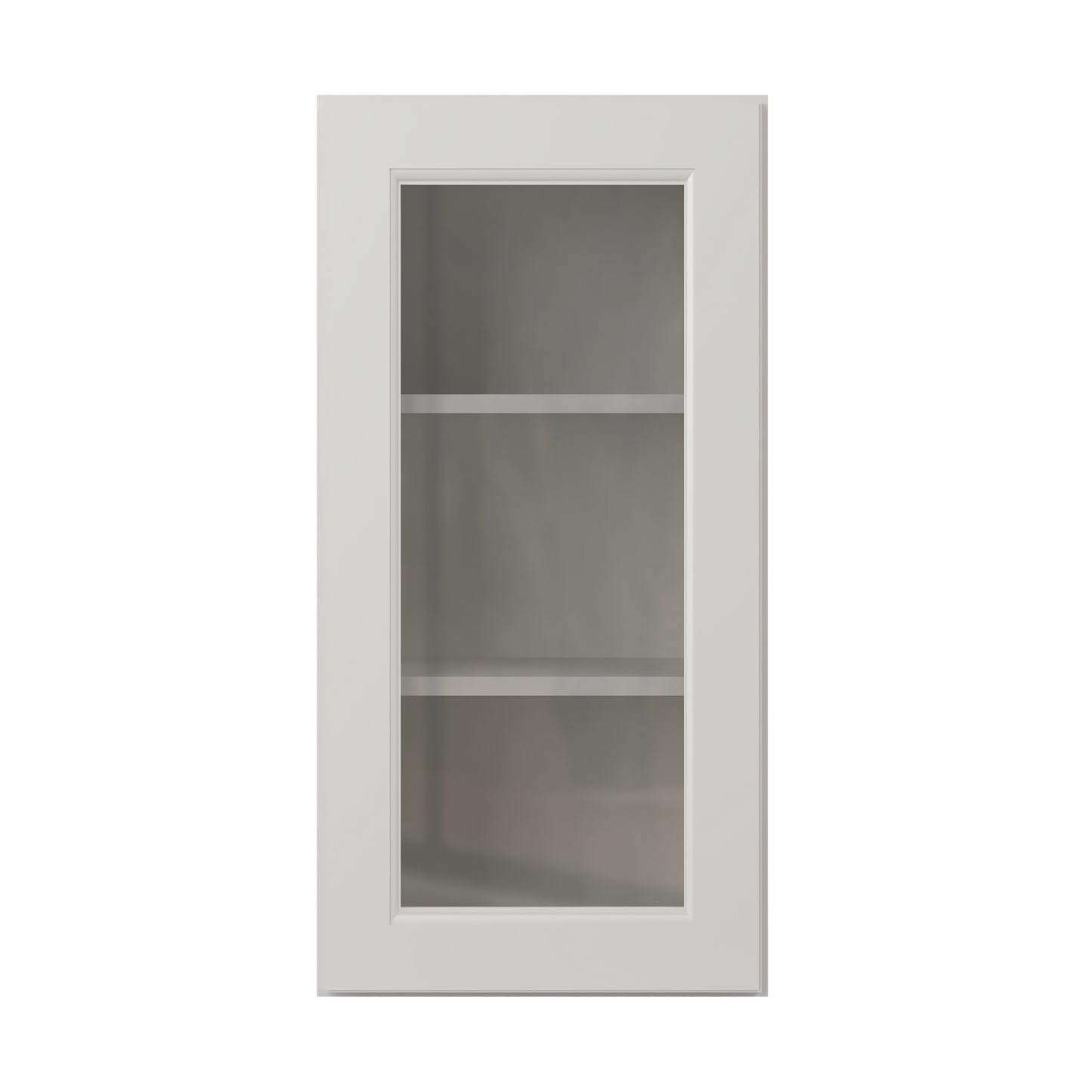 Mullion Door Wall Kitchen Cabinet WMD1530 15 in. width 30 in. height 12 in. depth - Milan Pearl