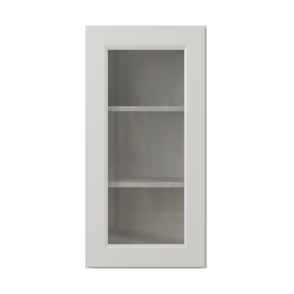 Mullion Door Wall Kitchen Cabinet WMD1530 15 in. width 30 in. height 12 in. depth - Milan Pearl