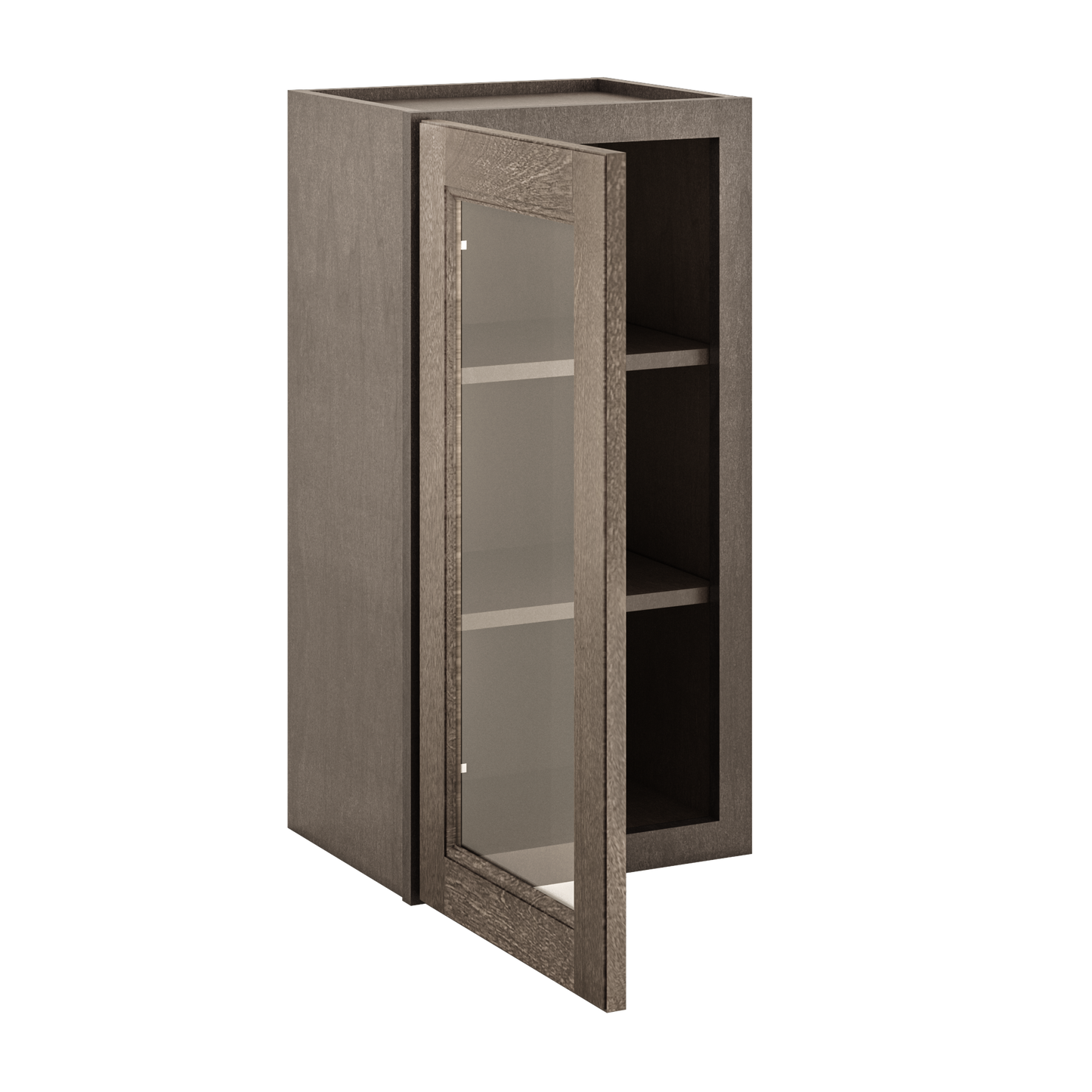 Mullion Door Wall Kitchen Cabinet WMD1530 15 in. width 30 in. height 12 in. depth - Milan Slate