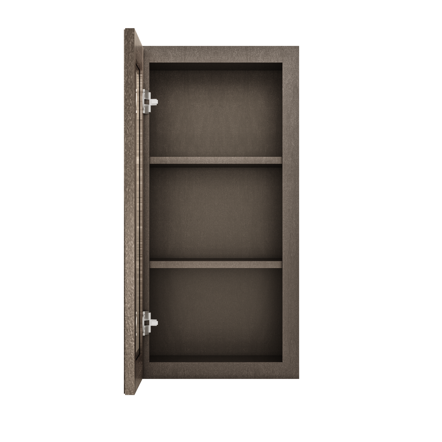 Mullion Door Wall Kitchen Cabinet WMD1530 15 in. width 30 in. height 12 in. depth - Milan Slate