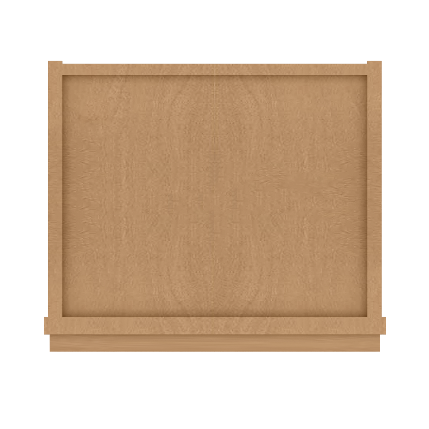 Mullion Door Wall Kitchen Cabinet WMD1530 Shaker Toffee 15 in. width 30 in. height 12 in. depth