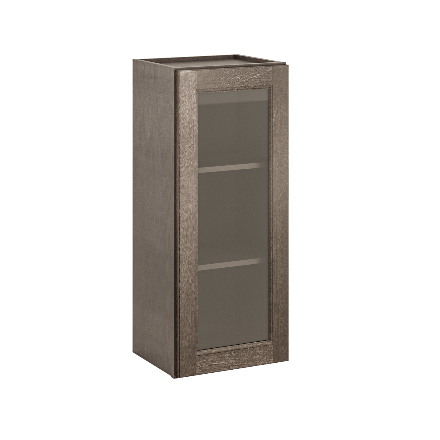 Mullion Door Wall Kitchen Cabinet WMD1536 Milan Slate 15 in. width 36 in. height 12 in. depth