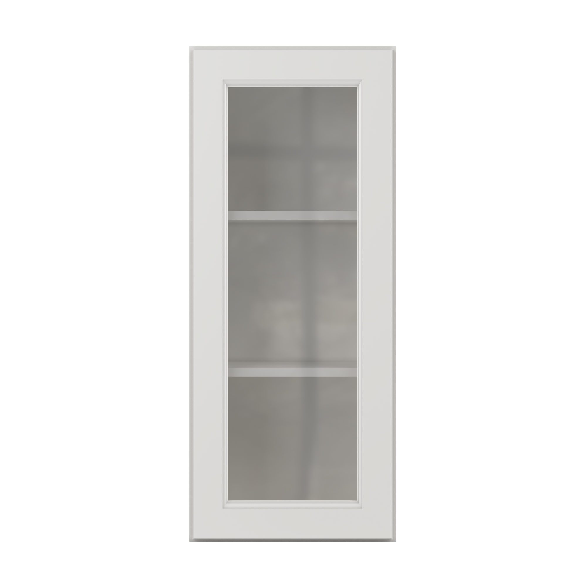 Mullion Door Wall Kitchen Cabinet WMD1536 Milan Pearl 15 in. width 36 in. height 12 in. depth